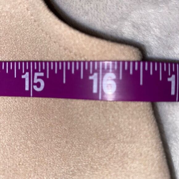 She + Sky Light Tan Sleeveless Side Cut Out Sheath Dress Sz L NWT - Picture 12 of 14